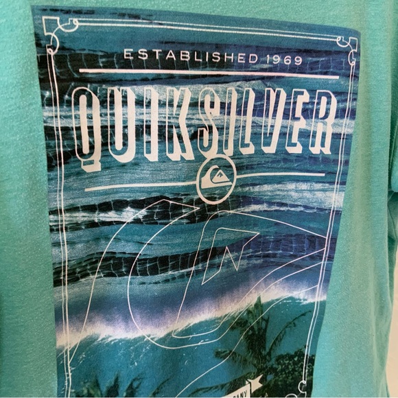 Boys Quicksilver Graphic T-Shirt - Picture 2 of 6